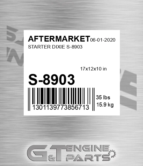 S-8903 Starter Dixie S-8903