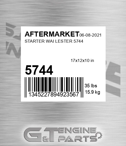 5744 Starter Wai Lester for AFTERMARKET