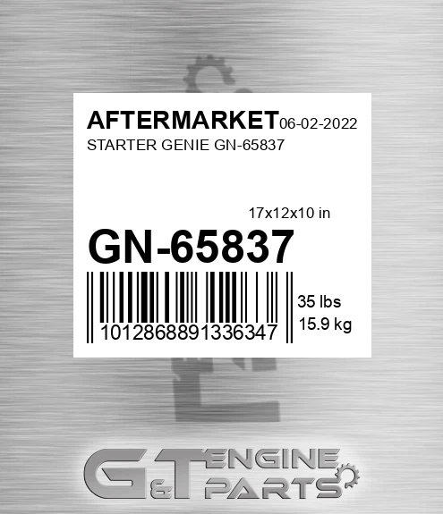 GN-65837 Starter Genie Gn-65837 for AFTERMARKET