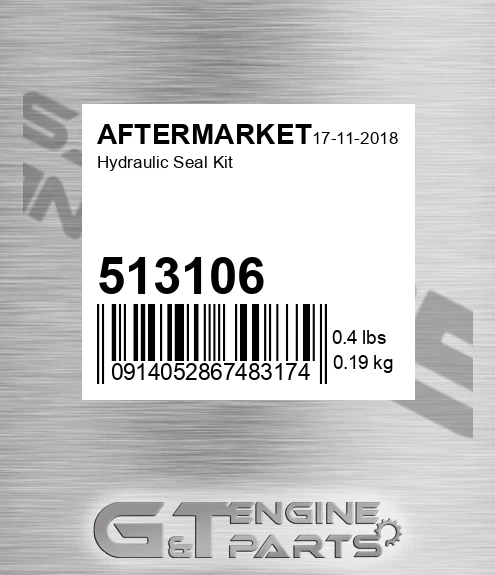 513106 Hydraulic Seal Kit