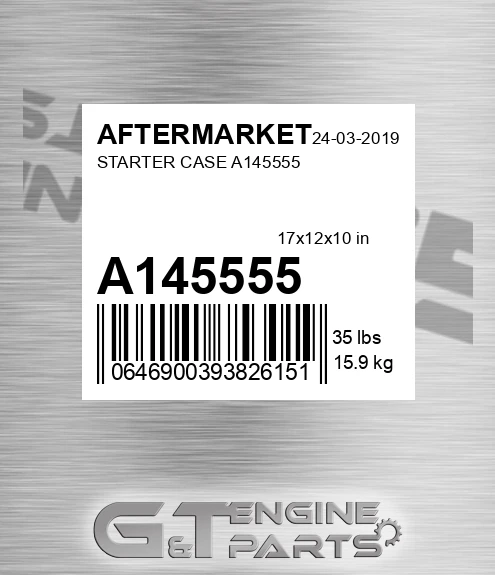 A145555 Starter Case for AFTERMARKET