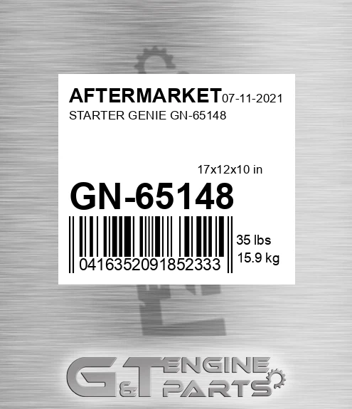 GN-65148 Starter Genie Gn-65148 for AFTERMARKET