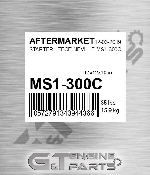 MS1-300C Starter Leece Neville Ms1-300c for AFTERMARKET