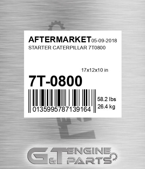 7T-0800 Starter Caterpillar