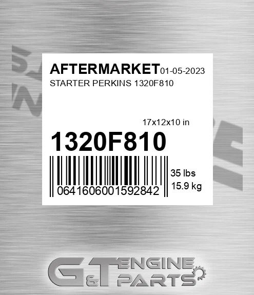 1320F810 Starter Perkins for AFTERMARKET