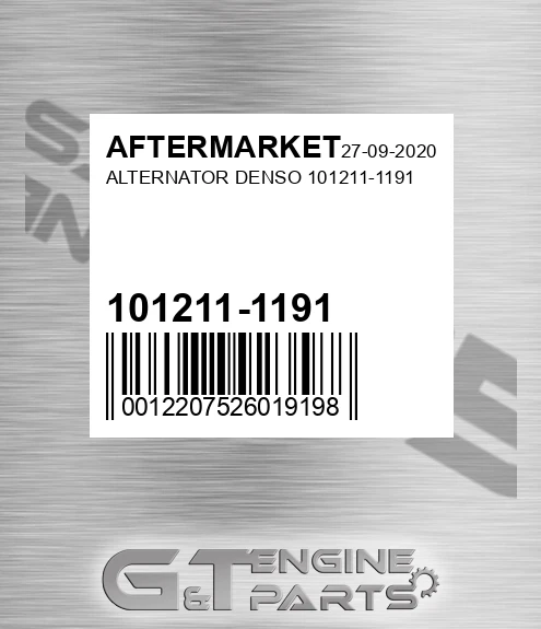 101211-1191 Alternator Denso for AFTERMARKET
