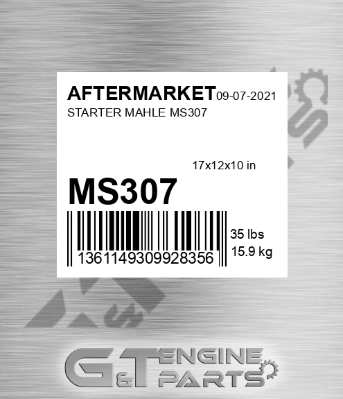 MS307 Starter Mahle