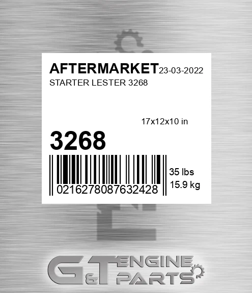 3268 Starter Lester for AFTERMARKET