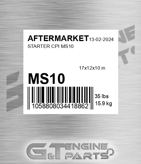 MS10 AFTERMARKET Starter Cpi