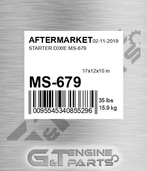 MS-679 Starter Dixie Ms-679 for AFTERMARKET