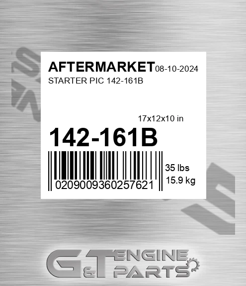 142-161B Starter Pic 142-161b for AFTERMARKET