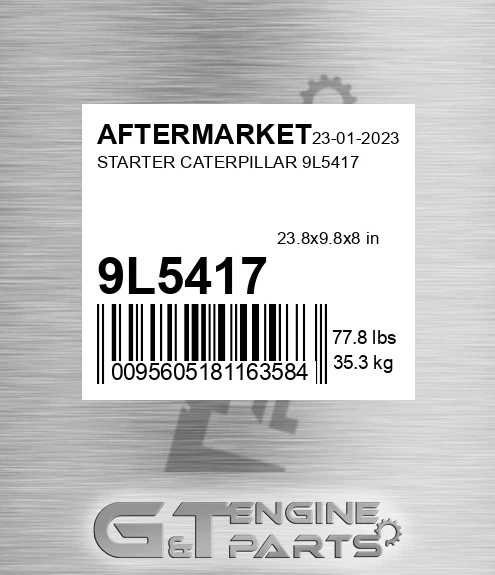 9L5417 Starter Caterpillar for AFTERMARKET