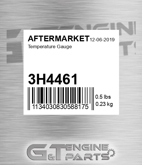 3H4461 Temperature Gauge for AFTERMARKET