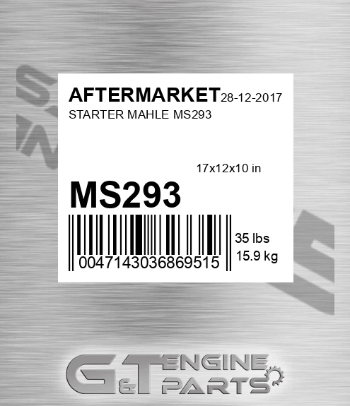 MS293 Starter Mahle