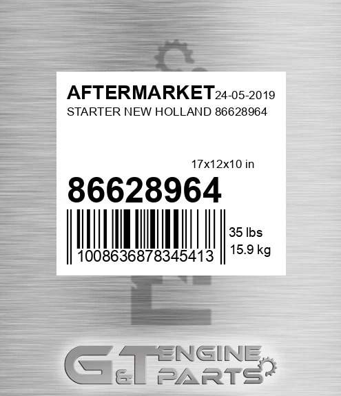 86628964 Starter New Holland for AFTERMARKET