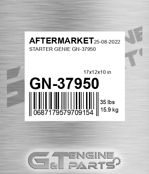 GN-37950 Starter Genie Gn-37950 for AFTERMARKET
