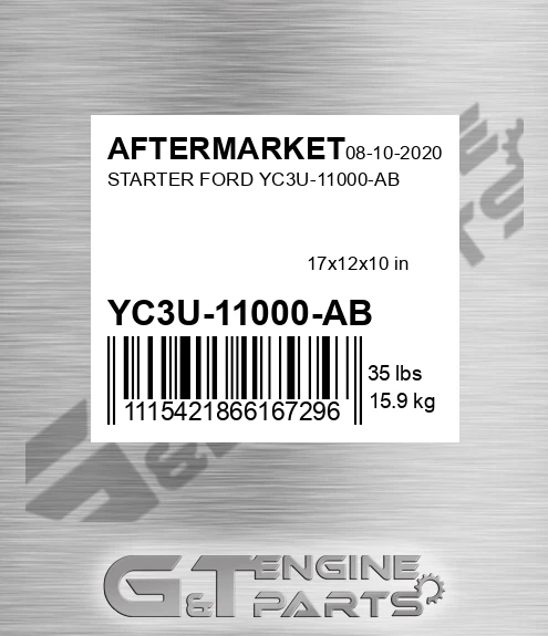 YC3U-11000-AB Starter Ford Yc3u-11000-ab for AFTERMARKET
