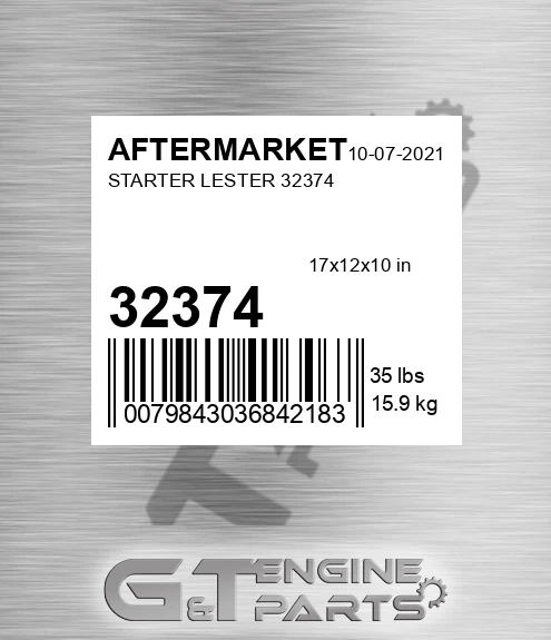 32374 Starter Lester for AFTERMARKET