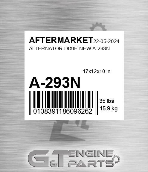 A-293N Alternator Dixie New A-293n for AFTERMARKET