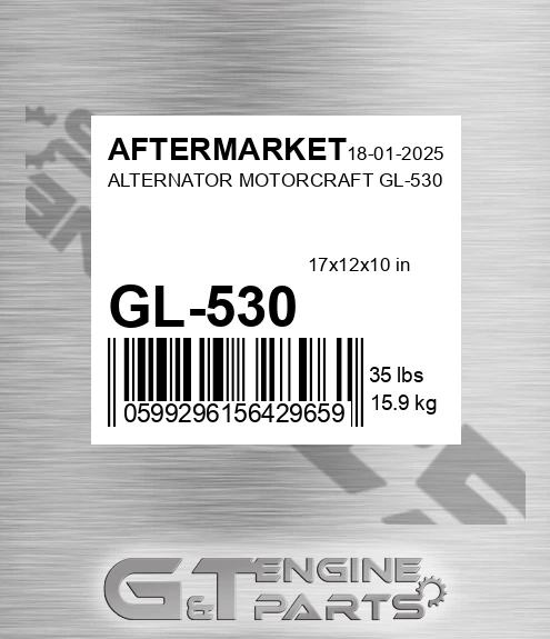 GL-530 Alternator Motorcraft Gl-530 for AFTERMARKET