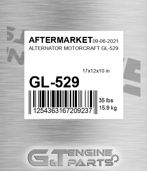 GL-529 Alternator Motorcraft Gl-529 for AFTERMARKET
