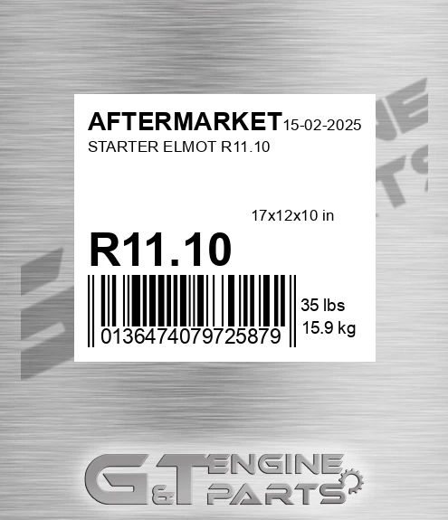 R11.10 Starter Elmot R11.10 for AFTERMARKET