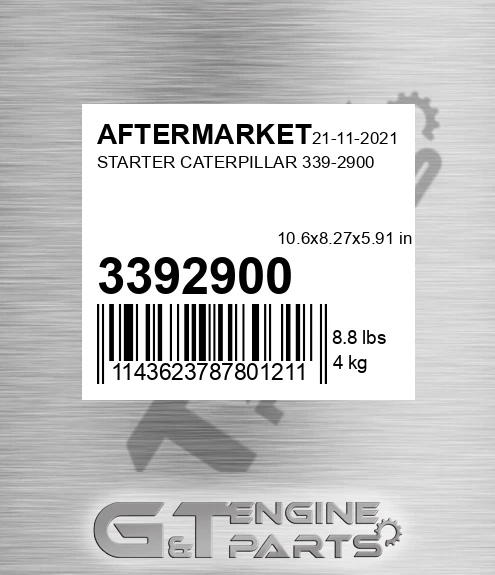 3392900 Starter Caterpillar