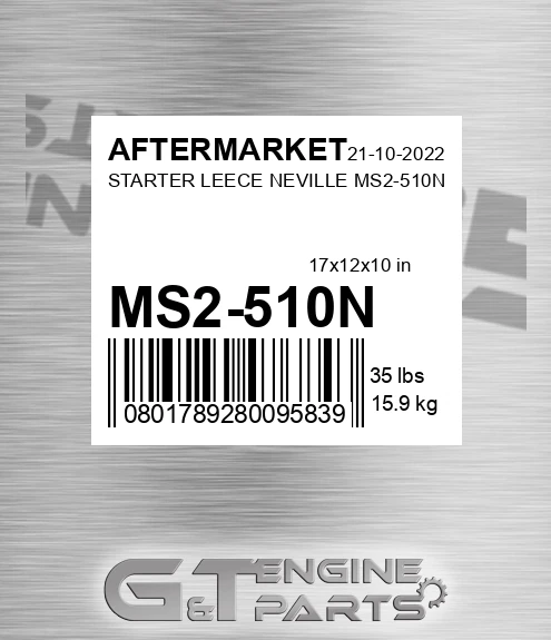 MS2-510N Starter Leece Neville Ms2-510n for AFTERMARKET