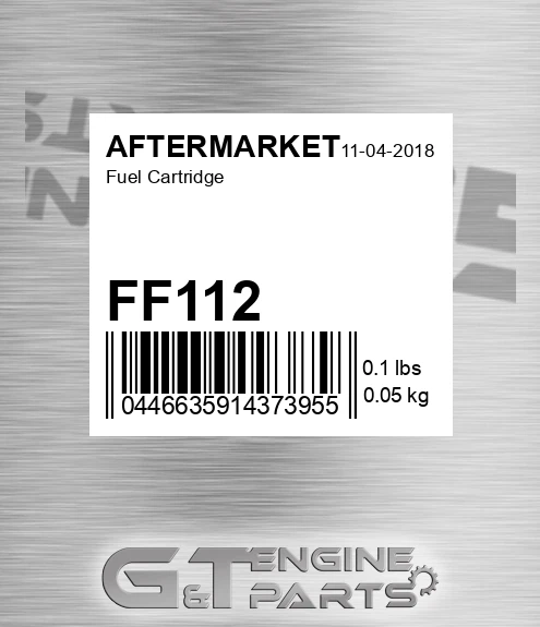 FF112 Fuel Cartridge