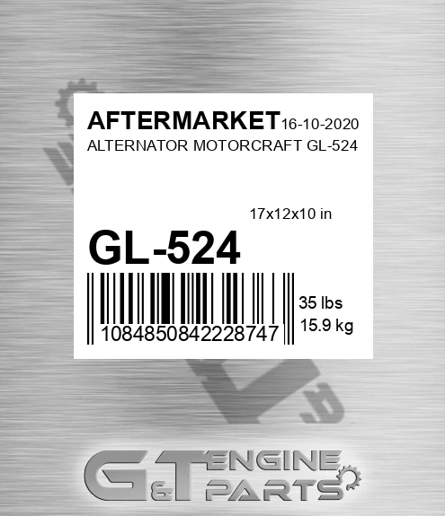GL-524 Alternator Motorcraft Gl-524 for AFTERMARKET