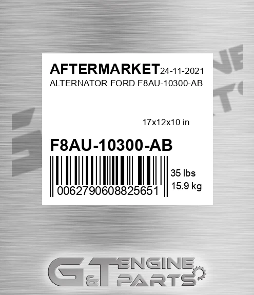 F8AU-10300-AB Alternator Ford F8au-10300-ab for AFTERMARKET