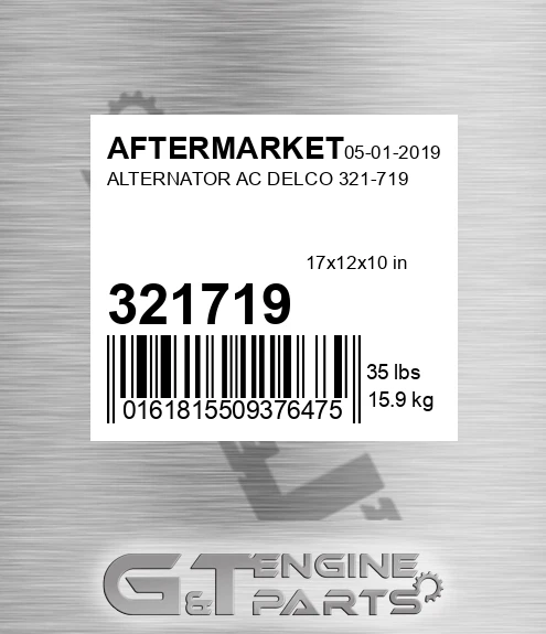 321719 Alternator Ac Delco