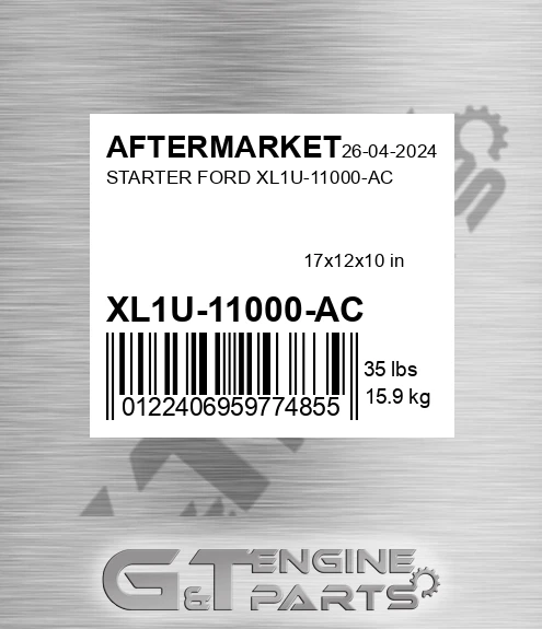 XL1U-11000-AC Starter Ford Xl1u-11000-ac for AFTERMARKET