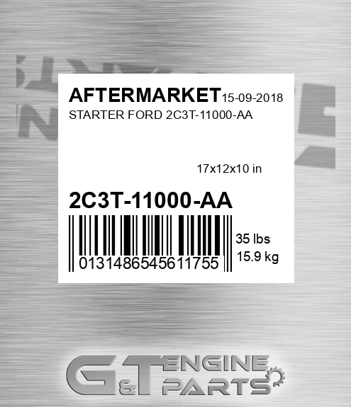 2C3T-11000-AA Starter Ford 2c3t-11000-aa for AFTERMARKET