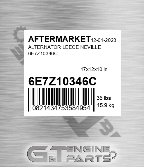 6E7Z10346C Alternator Leece Neville for AFTERMARKET