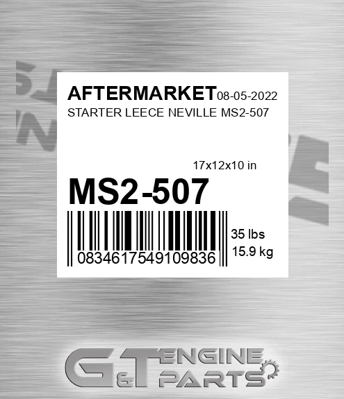 MS2-507 Starter Leece Neville Ms2-507 for AFTERMARKET