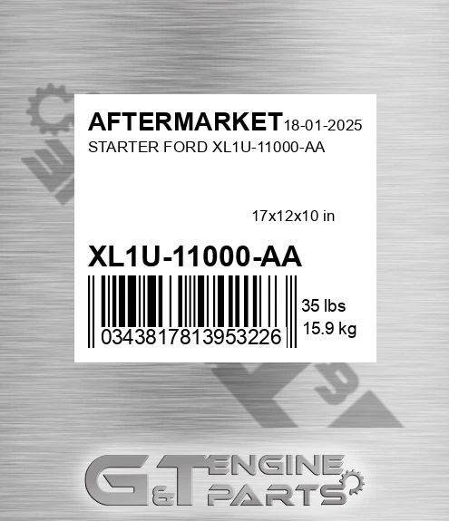 XL1U-11000-AA Starter Ford Xl1u-11000-aa for AFTERMARKET