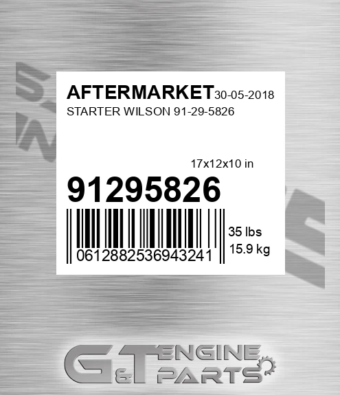 91295826 Starter Wilson for AFTERMARKET