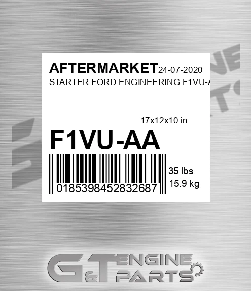 F1VU-AA Starter Ford Engineering F1vu-aa for AFTERMARKET