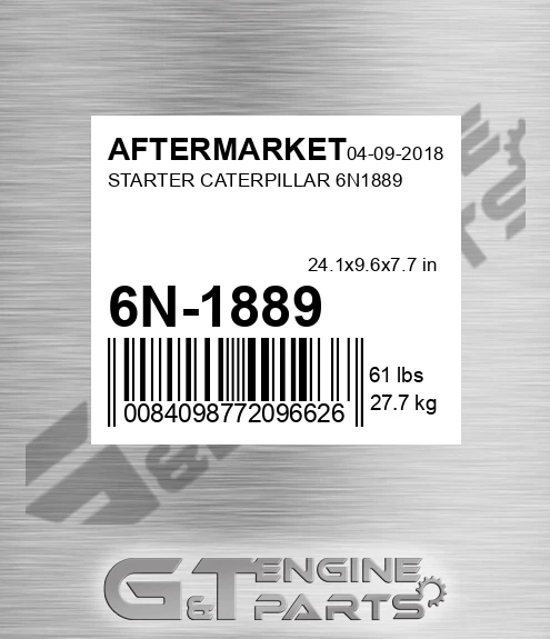 6N-1889 Starter Caterpillar for AFTERMARKET