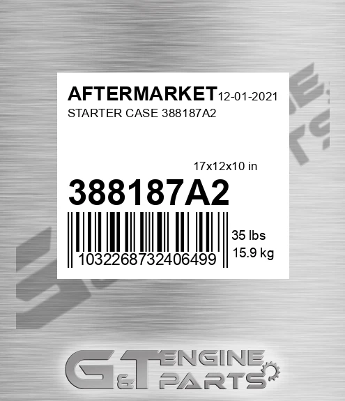 388187A2 AFTERMARKET Starter Case