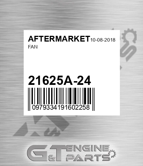 21625A-24 Fan for AFTERMARKET