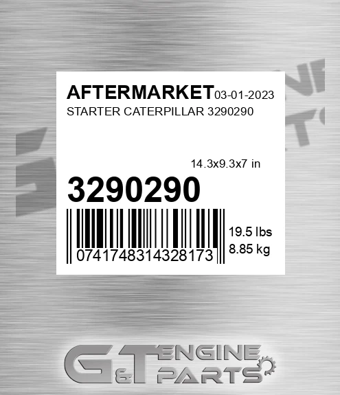3290290 Starter Caterpillar 3290290