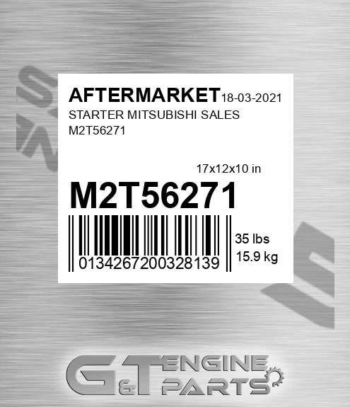 M2T56271 Starter Mitsubishi Sales