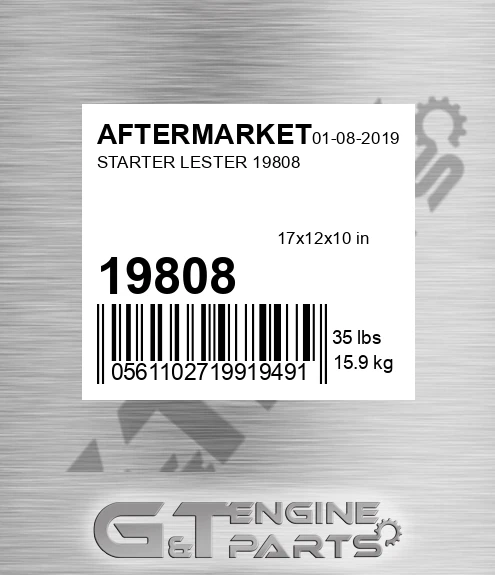 19808 Starter Lester for AFTERMARKET