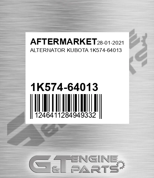 1K574-64013 Alternator Kubota for AFTERMARKET