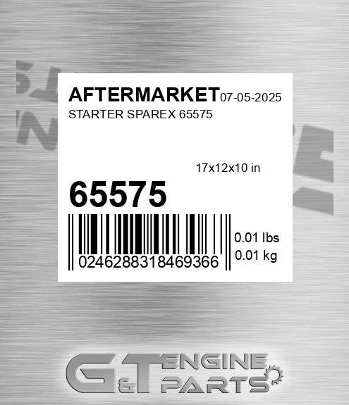 65575 Starter Sparex