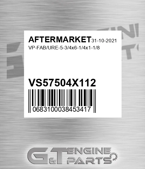VS57504X112 AFTERMARKET Vp-fab/ure-5-3/4x6-1/4x1-1/8