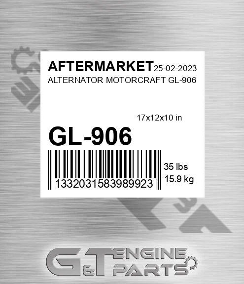 GL-906 Alternator Motorcraft Gl-906 for AFTERMARKET