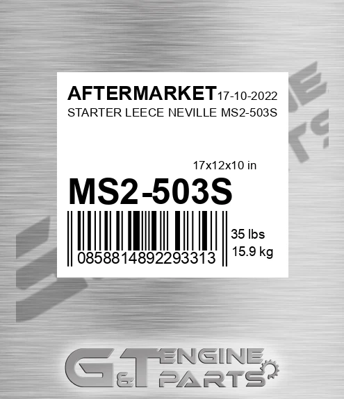 MS2-503S Starter Leece Neville Ms2-503s for AFTERMARKET